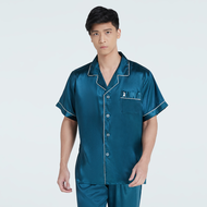 Vana Sleepwear - ชุดนอนซาติน Vana แขนยาวขายาว สีพื้น