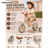 Hot 2 In 1 Balance Bike Tricycle Toddler Baby Kids Ride On Scooter Walker Pedal Bicycle 1-6 Years Le