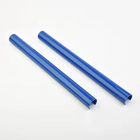 2pcs Blue Support Grill Bar V Brace Wrap Decorations Stickers For BMW 1 2 3 4 Series F30 F31 F32 F33