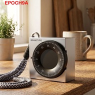 EPOCH9A Kitchen Visual Timer, Rotary Loud Alarm Digital Timer, Time Manager Portable 60 Minutes Mech