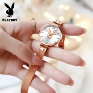 PLAYBOY Watch for women original 2023 sale relo for girls  water proof  U.S. imported luxury brands Japanese quartz movement