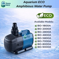 SOBO Pompa Air Aquarium ECO Amphibious BO-1800A hingga BO-16000A 140Watt 7.5m 16000L/Hr untuk Kolam 