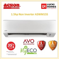 Acson 1.5hp Non Inverter Air Conditioner A3WM15S