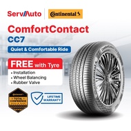 [FREE Install] Continental ComfortContact Tayar Kereta 14/15/16 Inci  Tayar Continental CC7 Original
