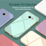 SMT🧼CM Luxury Square Plating Silicone Phone Case for Samsung Galaxy J2 J5 J7 Prime Pro Coque Ultra Thin Protection Soft