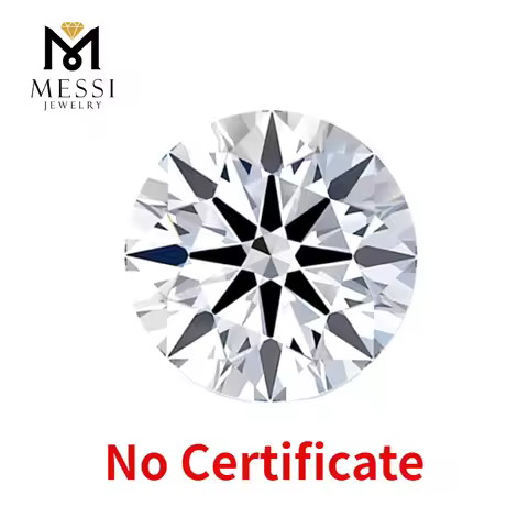 Messi Jewelry 0.3ct 0.4ct 0.5ct 0.6ct 0.7ct 0.8ct 0.9ct Lab Grown Diamonds NO IGI Certificate Labora