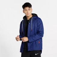 S.G Nike Kyrie Jacket 男裝 藍 運動 休閒 教練外套 連帽外套 AJ3528-478