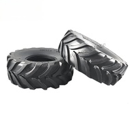 2Pcs 1.9 Inches Rubber Tire Climbing Wheels for 1/10 RC Crawler Car Truck Traxxas TRX4 Defender AXIA