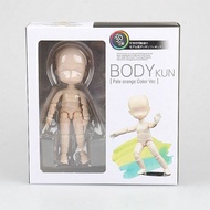 《Popular toys》 น่ารักคุณภาพสูง BODY KUN Baby สีส้มอ่อน Ver. PVC Action Figure ของเล่นสะสม