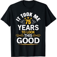 75Th Birthday Design Took Me 75 Years Old Birthday Tee Gift Men T-Shirt