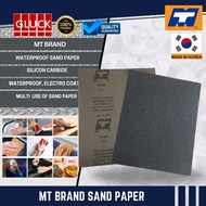 MT BRAND WATERPROOF ABRASIVE SAND PAPER GRIT 60-3000