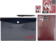 Marimo Craft Bungo Stray Dogs BUN-156 Bungo Stationery Set 4 Types, Chuya Nakahara, Size (W x H x H)