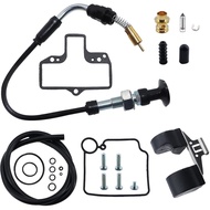HSR42 HSR45 HSR48 Carburetor Rebuild Kit & Choke Cable for Harley Davidson HD HSR MK Smoothbore KHS-