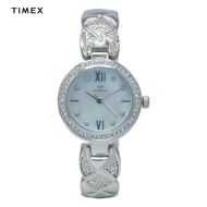 Timex Viewpoint Silver Plated Alloy Analog Watch For Women TCC3D80500 CLASSICS