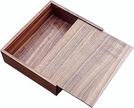 Handmade Walnut Large Decorative Storage Wooden Jewelry Box Photo Storage Box Suitable for Wedding B