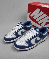 👟「Brand New」🔥Nike Dunk Low ‘Industrial Blue’ 低幫休閒鞋 牛仔布面 防滑底 男款