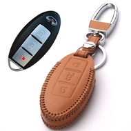 Key Cover Dedicated to Infiniti Q50L Key Cover Car QX50/Q50/QX60/Q70L/G25 Leather Buckle