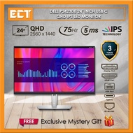Dell P2423DE 24" Inch USB C QHD 2560x1440 IPS LED Monitor (USB C,DP, HDMI, RJ45)