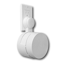Google WiFi Outlet Holder Mount: [New 2020 – Present Version – Round Plug] The Simplest Wall Mount H