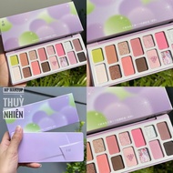 Cheeryep True (QIANYAN) eyeshadow palette 16 colors - Tone 10 (purple palette)