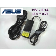 【Ready Stock】Asus Laptop Adapter with power cord 19V/2.1A (2.5*0.7)