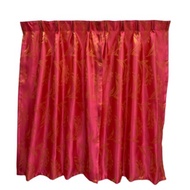 P9 Ready Made CurtainSiap Jahit Langsir,Langsir NAKO Moden, Tingkap Sekolah, Rumah Kampung Curtain Window Cheap&amp;Save