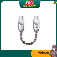 FiiO Link LT-TC6S USB Digital Audio Cable Type-C To Type-C Data Cable Monocrystalline Copper Adapter