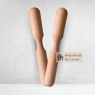 KAYU Long Wood Alu/Stone Mortar Pounder/Uli Rice Pounder