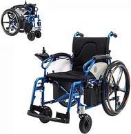 Lightweight for home use Lightweight Wheelchair Electric Wheelchair Open/Quick Folding Lightest Most Compact Power Chair Drive with Electric Power Or Manual Wheelchair