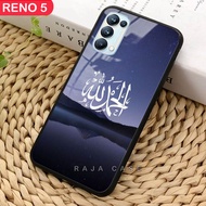 Gardient Glass Case OPPO RENO 5 Camera Protect - Casing Hp RENO 5 - J131 - Pelindung hp OPPO RENO