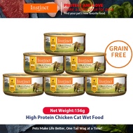 Thức ăn ướt đóng hộp cho mèo Instinct Original Grain-Free Real Chicken Recipe Natural 156g