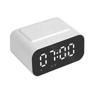 Bluetooth speaker, LED clock, desk alarm clock, mirror clock, temperature display, fast wireless charging, FM radio 2033