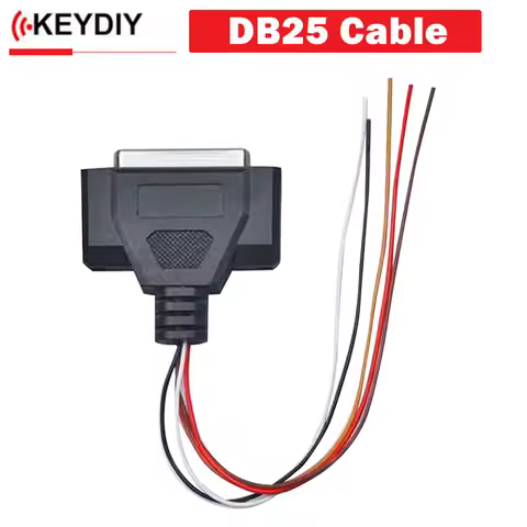 New KEYDIY DB25 Key Programming Cable Exclusive for KD-X4 Work for BMW BDC2/ BDC3/ BCP/ LCD and VW 5