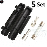 PTS 5 Set 6*30 mm Glass Fuse Holder with Glass Fuse