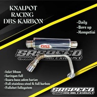 DBS CARBON Racing Exhaust full set full system cool sound suitable for all types of automatic motorb
