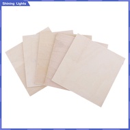 Baoblaze Model Wood 50x100x1.5mm