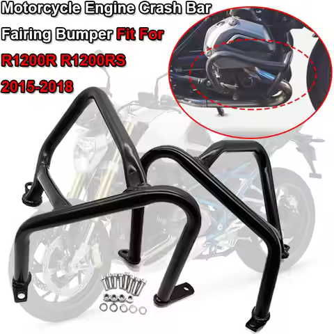 R1200 R RS Motorcycle Accessories Highway Engine Crash Bar Frame Bumper Fit For BMW R1200R R1200RS 2