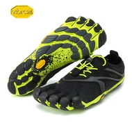 รองเท้าวิ่งหกนิ้ว Vibram สำหรับผู้ชาย VRUN รองเท้าวิ่งเทรนนิ่งแบบสวมหัวรัดกุม พื้นรองเท้าทำจากยาง VI