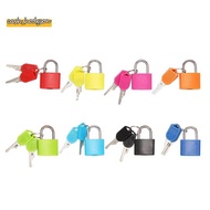 8 Pack Locks Small Padlock with Key Luggage Gym Locker Lock Mini Colorful Padlock for Outdoor School