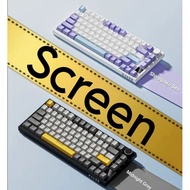 (🇸🇬SG STOCK) Ajazz Ak820 Pro (Creamy thocky) Screen + Knob hotswap 75% Mechanical Keyboard knob+scre