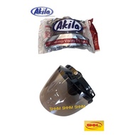 AKILA VISOR 3BUTTON TINTED FOR MS88 BKP88 MAGNUM SGV BOGO