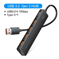 Bộ Chuyển Đổi Đa Cổng Vention USB 3.2 Gen2 Hub 10Gbps Bộ Chia 5 Cổng Cho Máy Tính Xách Tay Máy Tính