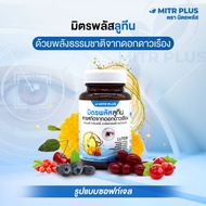 วิตามินสำหรับดวงตา  เสริมการมองเห็น มิตรพลัส อาหารเสริม ลูทีน บิลเบอร์รี lutein bilberry  | 30 เม็ด