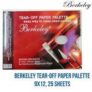 ARTHUB - Berkeley Tear Off Paper Palatte (65gsm/25 Sheets) / Disposable Palette 9 x 12 inches