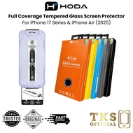 Hoda Full Coverage Tempered Glass Screen Protector for iPhone 17 SERIES & iPhone Air (2025)