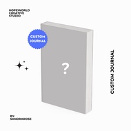 CUSTOM JOURNAL - Custom Cover journal, custom template, custom book, custom note