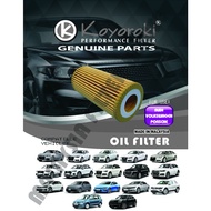 VOLKSWAGEN ARTEON(3H)2.0(TFSI) GOLF((5G,CD,MK7,MK8)2.0(TFSI) PASSAT(3G,B8)1.8/2.0(TFSI) OIL FILTER 0