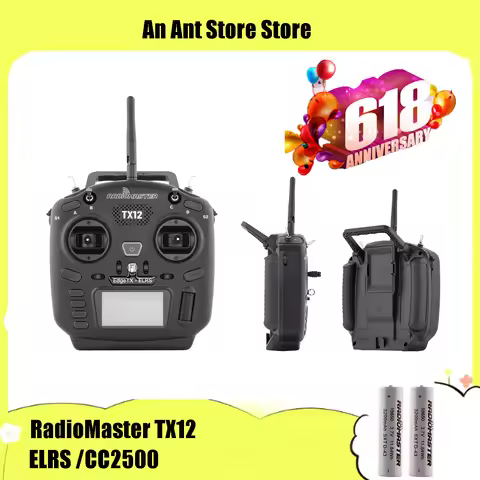 RadioMaster TX12 MKII MK2 Mark 2 Radio ELRS /CC2500 Multi-Module Compatible Radio Control Transmitte