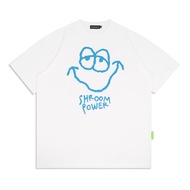 ABOVE AND OVER - POWER WHITE T-SHIRT