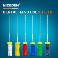 NICEDEN Dental Endo files K-File 21/25/31mm Files Endodontic  Dental Tools